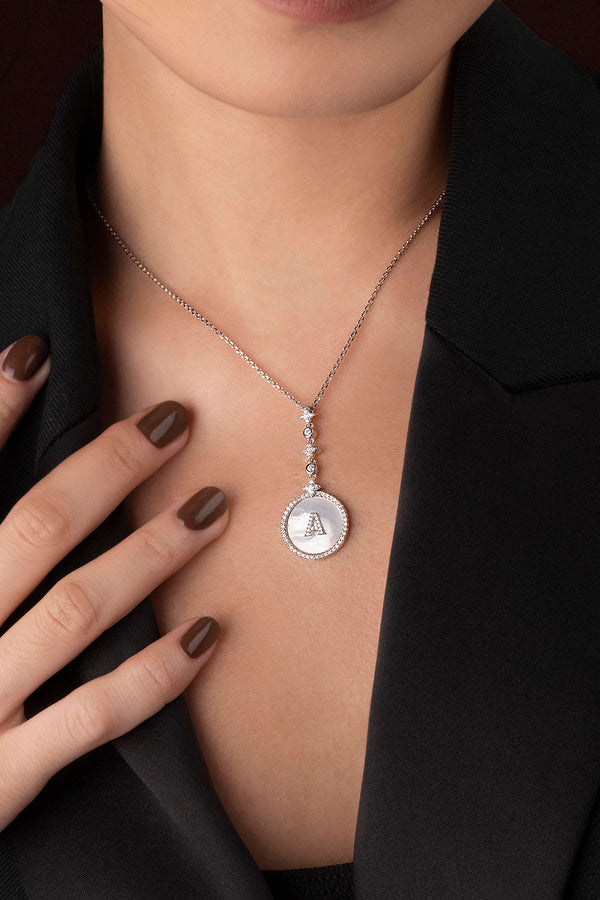 الأبجدية الأبدية قلادة قابل للتعديل 