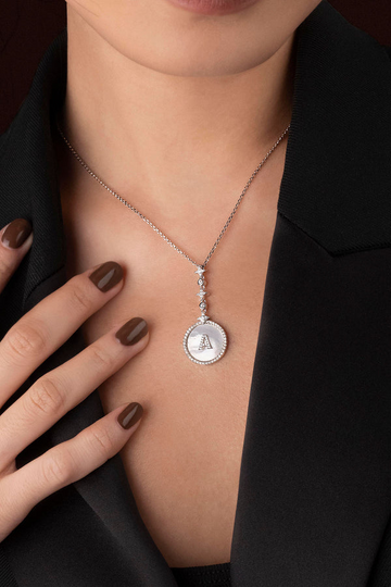 الأبجدية الأبدية قلادة قابل للتعديل 